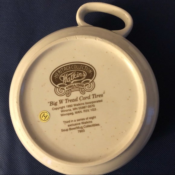 Vintage Watkins Collector Soup Bowl - Picture 4 of 5